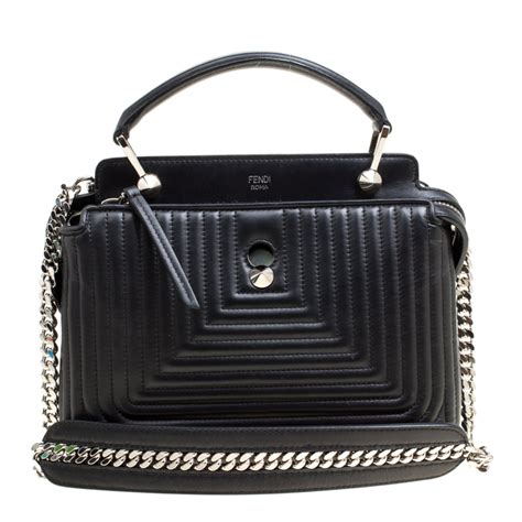 fendi dot com quilted leather shoulder bag|fendi bag.